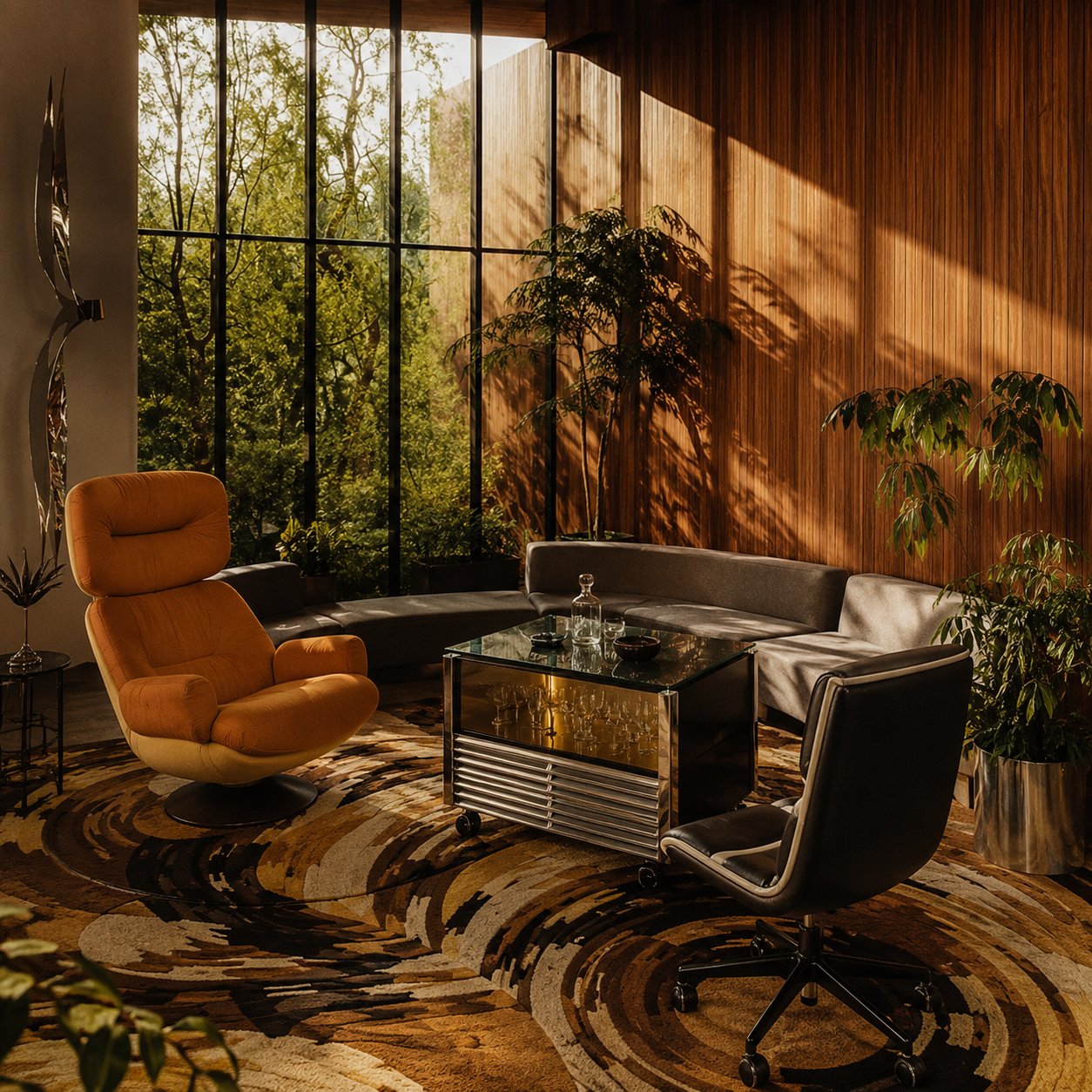 The mid century room