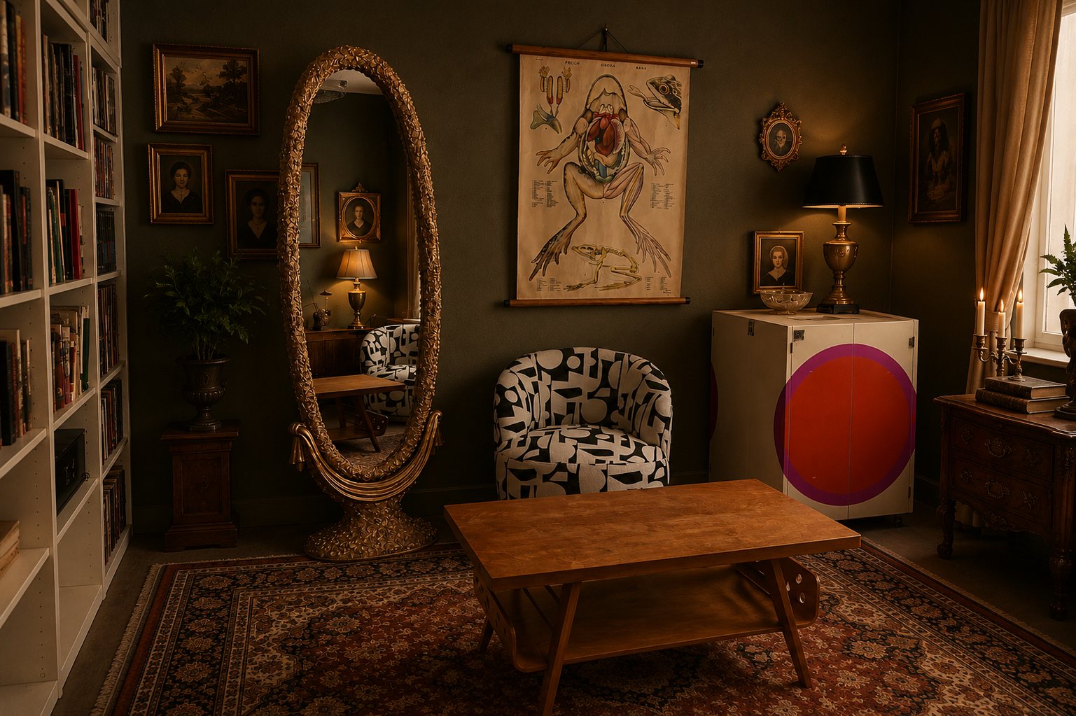 A styled room